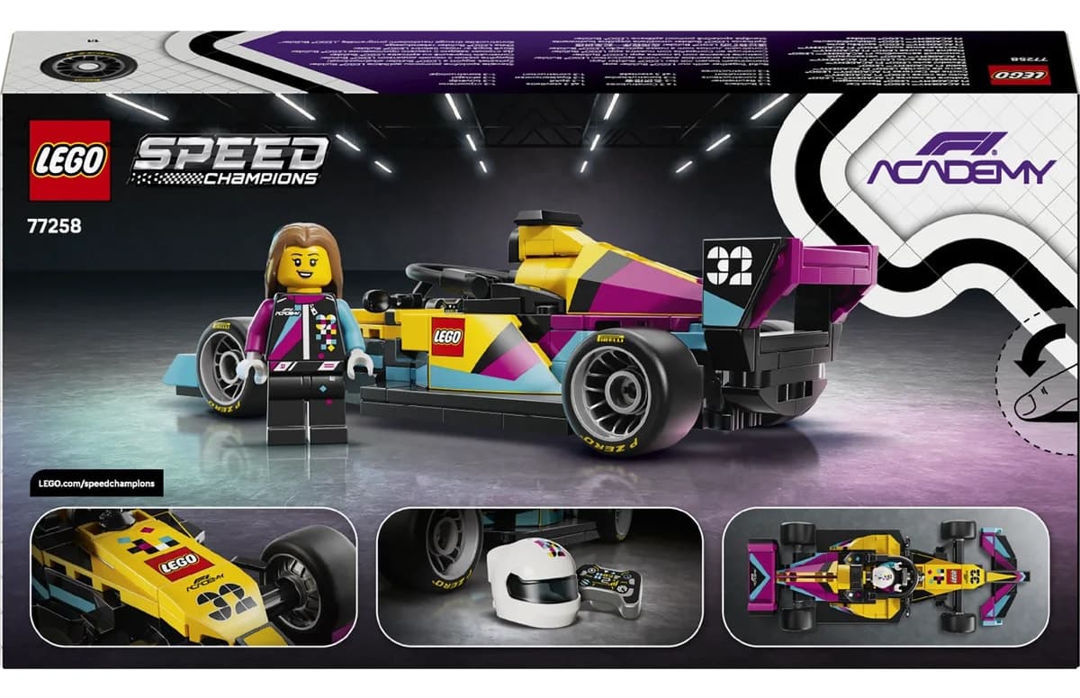 لگو Speed Champions F1 ACADEMY ماشین مسابقه مدل 77258 لگو Speed Champions F1 ACADEMY ماشین مسابقه مدل 77258