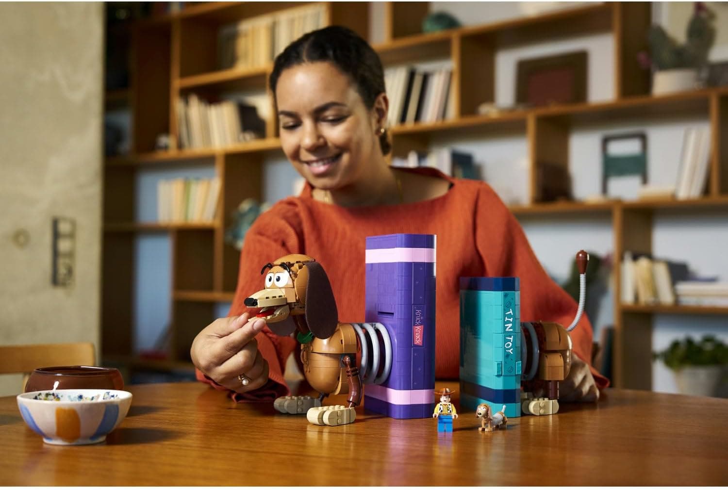 لگو Disney Pixar Toy Story پایه کتاب سگ Slinky مدل 43301 لگو Disney Pixar Toy Story پایه کتاب سگ Slinky مدل 43301