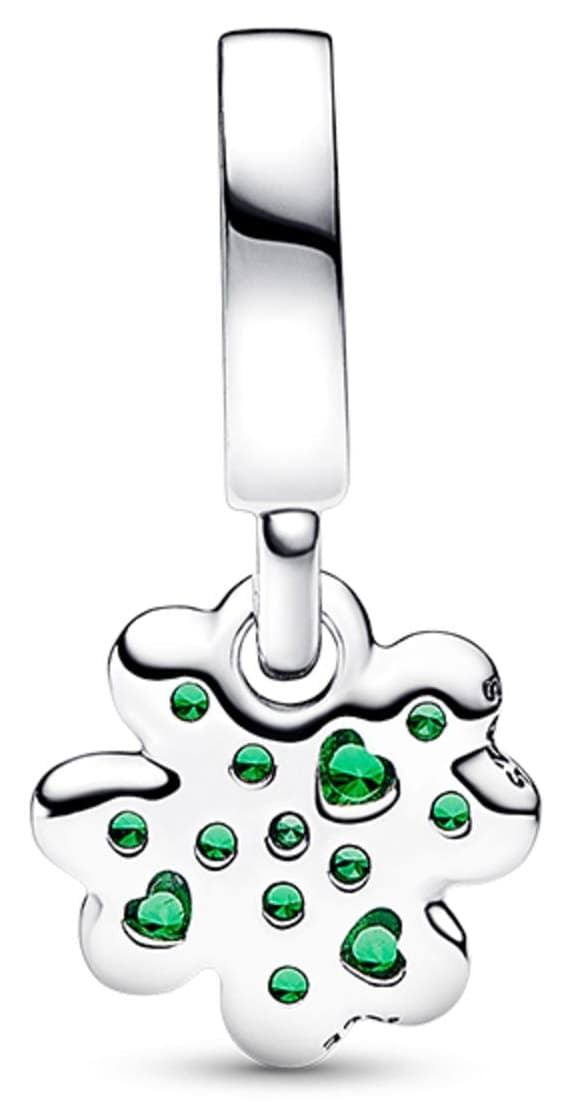چارم Pandora Moments نقره 925 طرح شبدر چهاربرگ آویزان نماد شانس چارم Pandora Moments نقره 925 طرح شبدر چهاربرگ آویزان نماد شانس