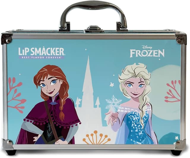 ست کیف لوازم آرایشی کودک Lip Smacker مدل Frozen بیش از 40 تکه ست کیف لوازم آرایشی کودک Lip Smacker مدل Frozen بیش از 40 تکه