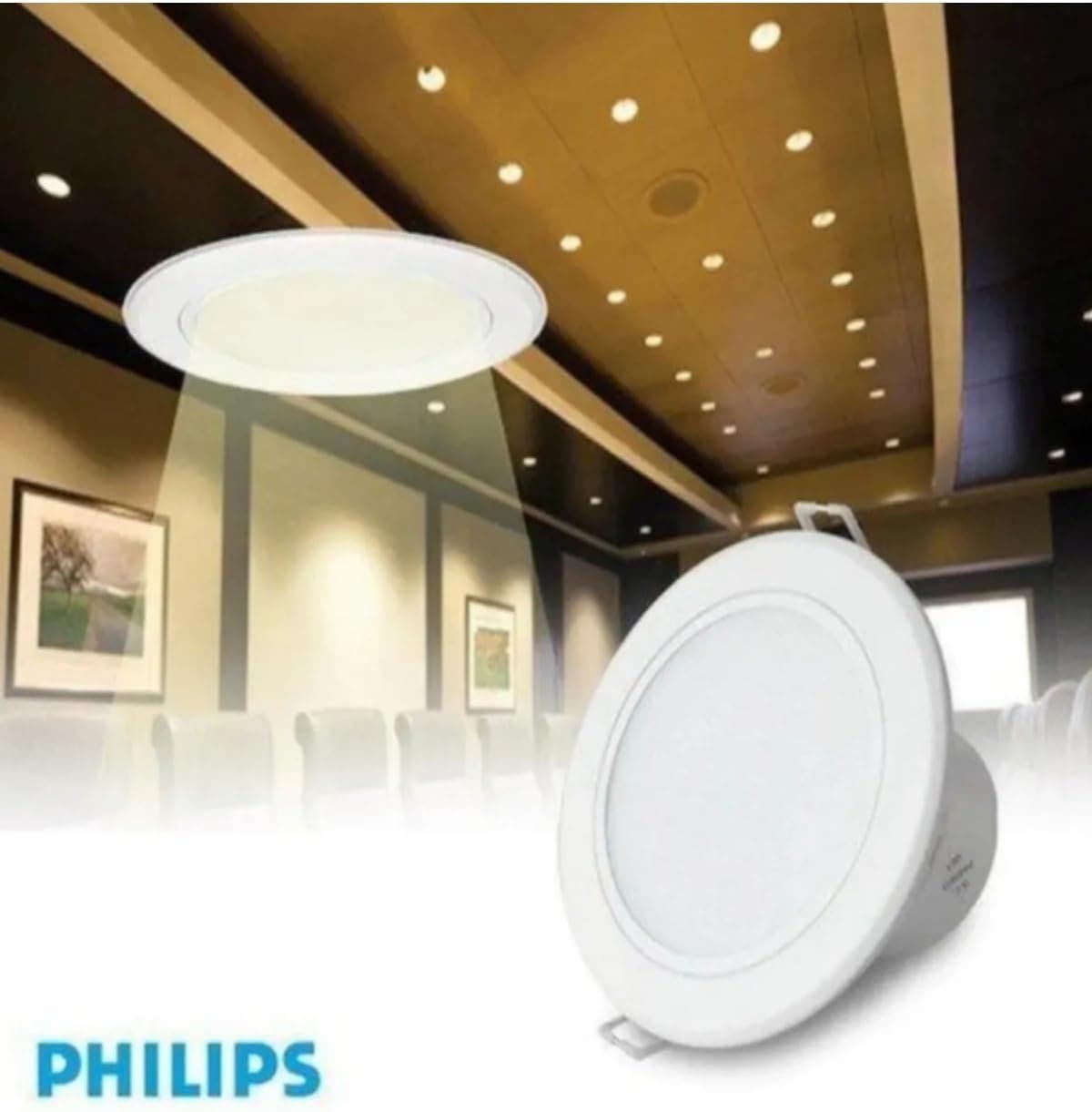 اسپات توکار Philips مدل 59441 سری Meson قطر 8cm توان 3.5W دمای رنگ 4000K نور مهتابی اسپات توکار Philips مدل 59441 سری Meson قطر 8cm توان 3.5W دمای رنگ 4000K نور مهتابی