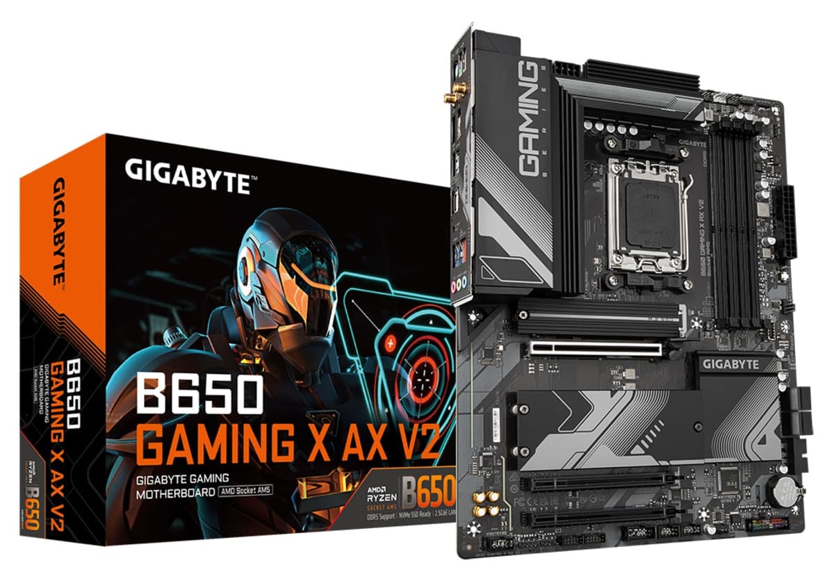 مادربرد Gigabyte سوکت AM5 با حافظه DDR5 مدل B650 GAMING X AX V2 مادربرد Gigabyte سوکت AM5 با حافظه DDR5 مدل B650 GAMING X AX V2