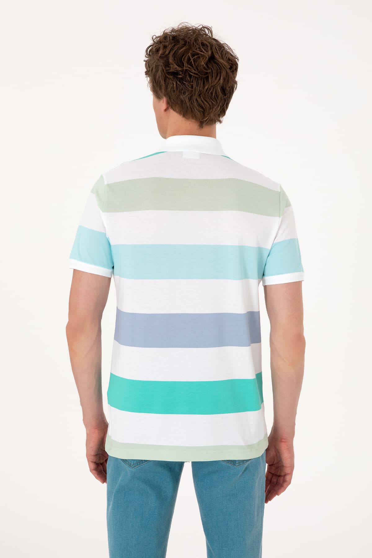 تیشرت مردانه U.S. Polo Assn. آبی فیروزهای مدل 50299945-VR007 تیشرت مردانه U.S. Polo Assn. آبی فیروزهای مدل 50299945-VR007