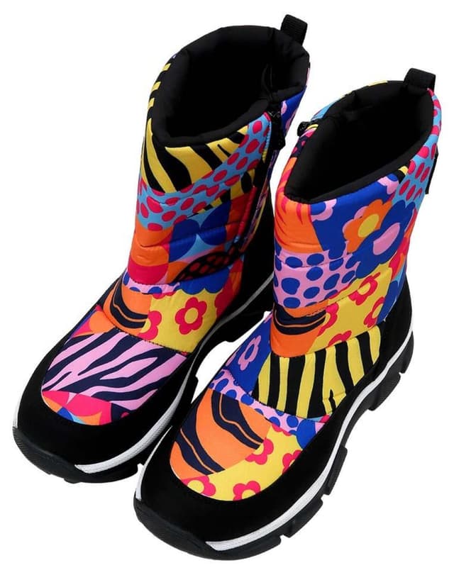 بوت برفی زنانه Dogo وگان چندرنگ طرح Color Blast بوت برفی زنانه Dogo وگان چندرنگ طرح Color Blast