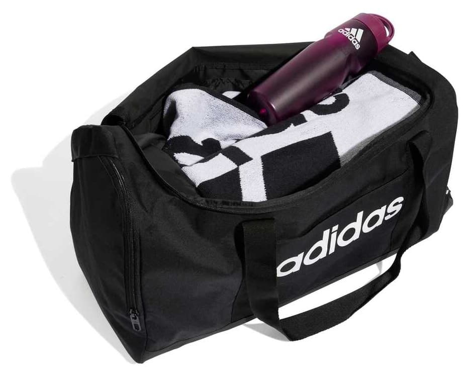 کیف ورزشی یونیسکس adidas Linear Duffel M مدل JD9555 کیف ورزشی یونیسکس adidas Linear Duffel M مدل JD9555