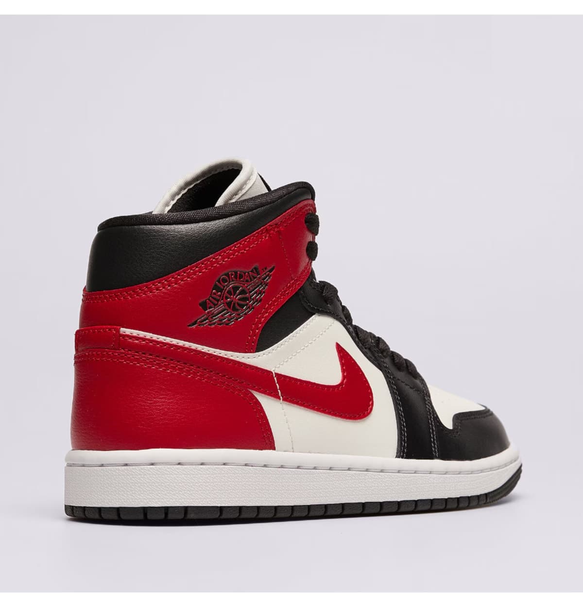 کفش ورزشی Nike Air Jordan 1 Mid Bred Toe (W) کفش ورزشی Nike Air Jordan 1 Mid Bred Toe (W)