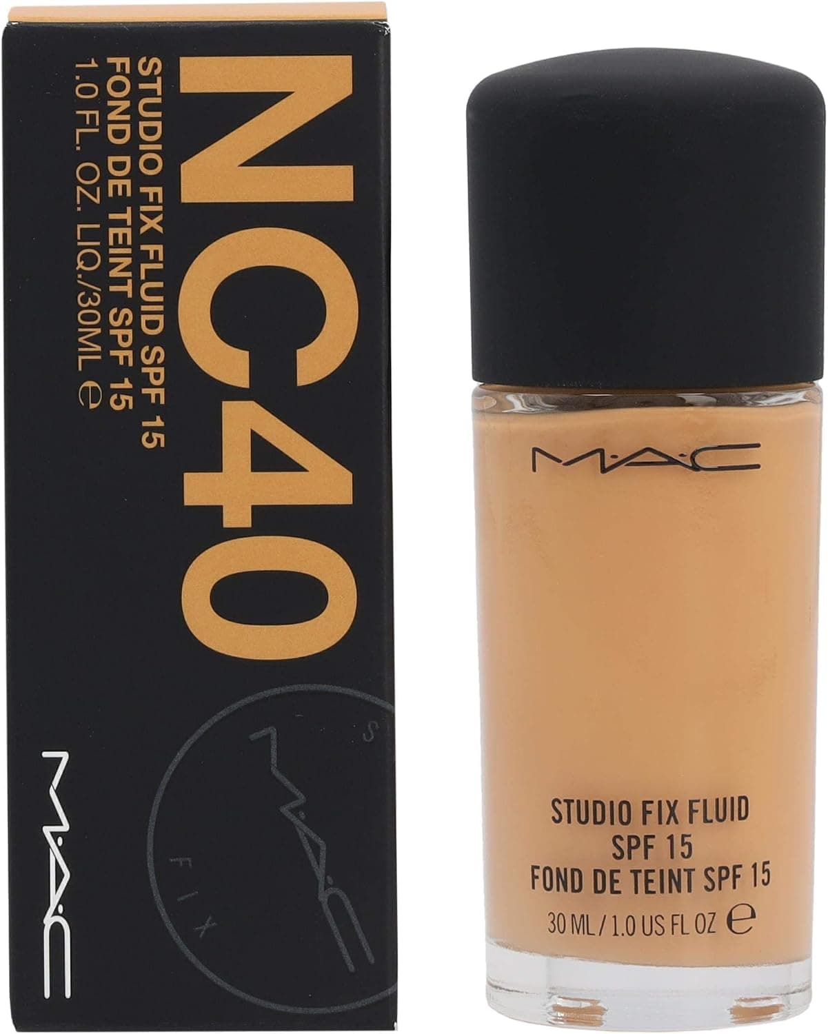 کرم پودر مایع مک Studio Fix Fluid با SPF 15 مدل NC40 ۱.۰۱ اونس تکعدد کرم پودر مایع مک Studio Fix Fluid با SPF 15 مدل NC40 ۱.۰۱ اونس تکعدد
