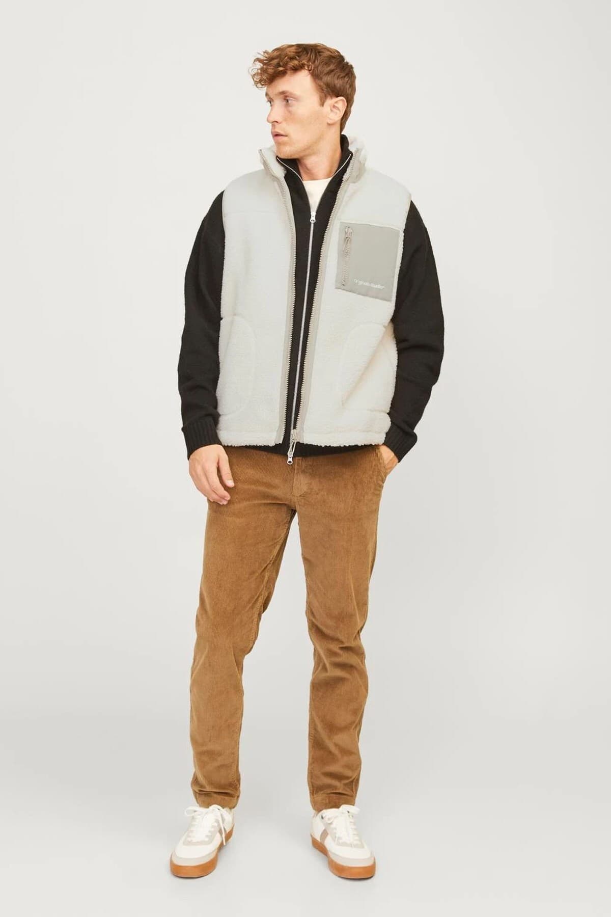 جلیقه مردانه Jack & Jones Teddyfell جلیقه مردانه Jack & Jones Teddyfell