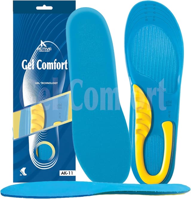 کفی طبی کفش و بوت کار GEL COMFORT ژلهای نرم با پشتیبانی راحت مدل GC12 سایز 41-45 کفی طبی کفش و بوت کار GEL COMFORT ژلهای نرم با پشتیبانی راحت مدل GC12 سایز 41-45