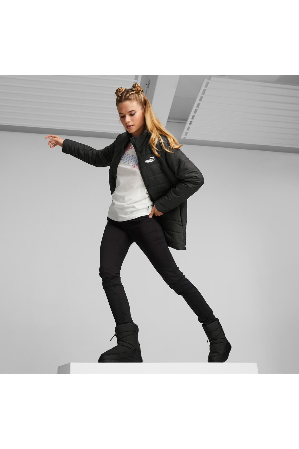 بوت زنانه Puma مشکی Snowbae بوت زنانه Puma مشکی Snowbae