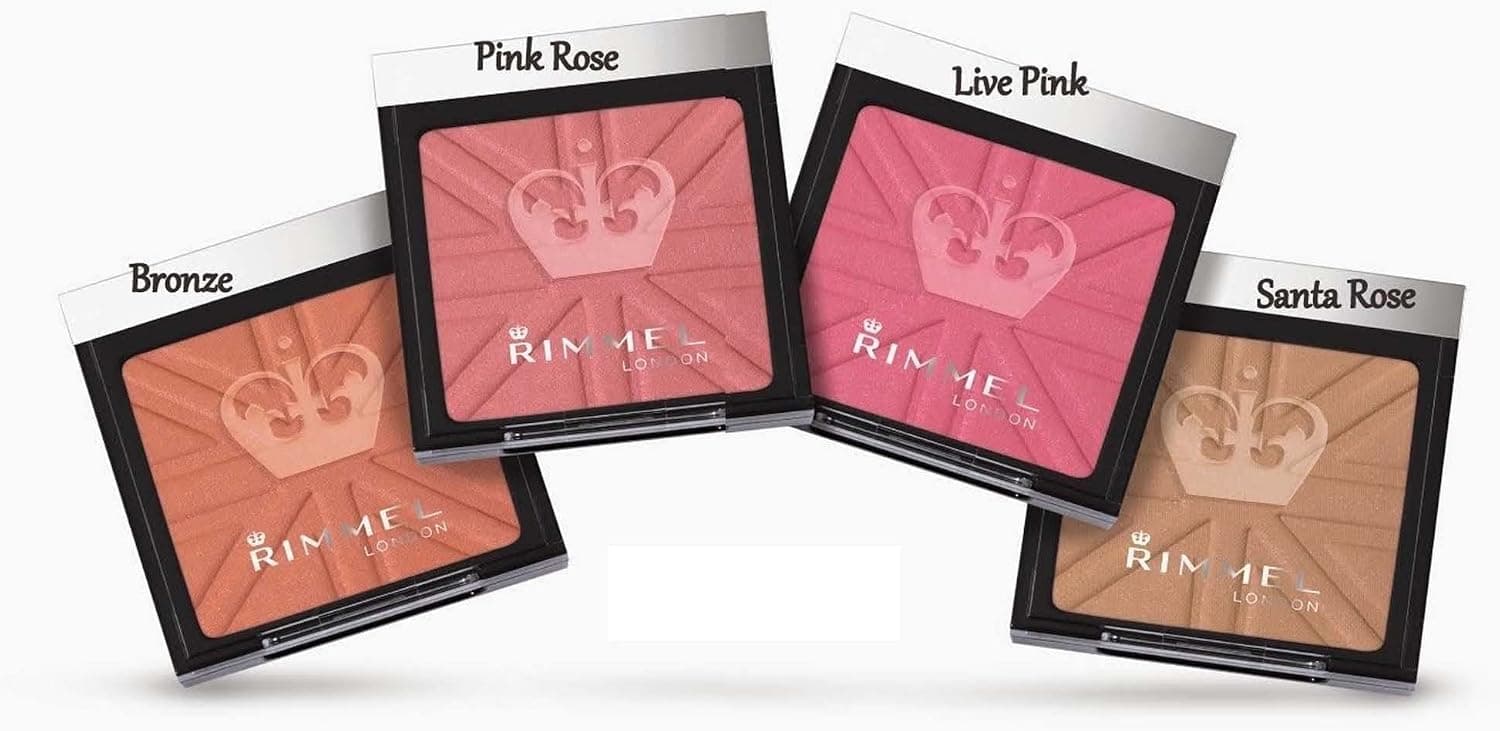 رژگونه پودری Rimmel با رنگ نرم و ماندگار مدل 010 Santa Rose رژگونه پودری Rimmel با رنگ نرم و ماندگار مدل 010 Santa Rose