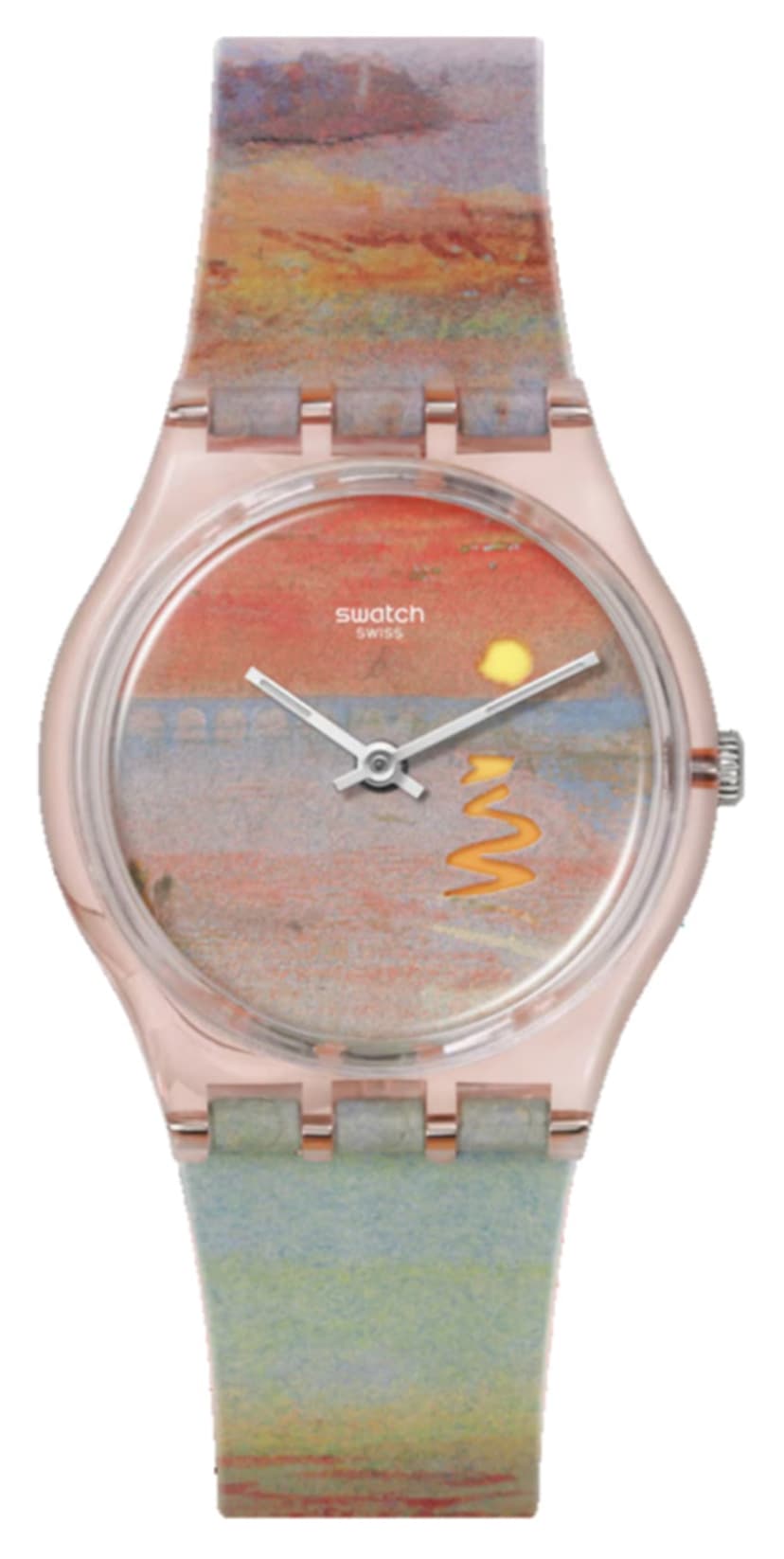 ساعت مچی زنانه Swatch TURNER'S SCARLET SUNSET مدل SO28Z700 ساعت مچی زنانه Swatch TURNER'S SCARLET SUNSET مدل SO28Z700