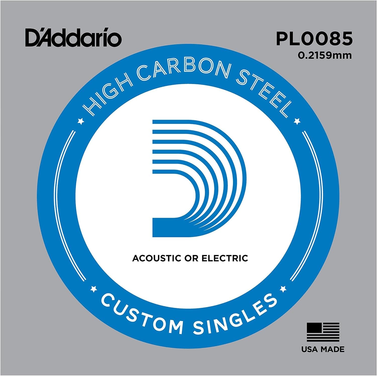 سیم تکی گیتار D'Addario الکتریک و آکوستیک نوت E (Mi) فولاد High Carbon Steel مدل PL010 سیم تکی گیتار D'Addario الکتریک و آکوستیک نوت E (Mi) فولاد High Carbon Steel مدل PL010