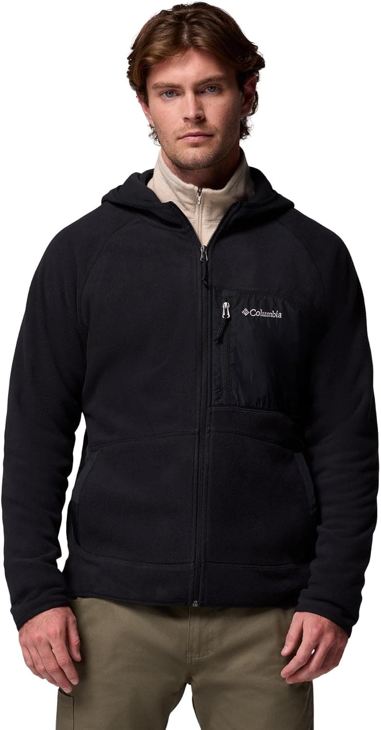 ژاکت کاپشن مردانه Columbia با زیپ کامل و کلاه مدل Fast Trek Overlay ژاکت کاپشن مردانه Columbia با زیپ کامل و کلاه مدل Fast Trek Overlay