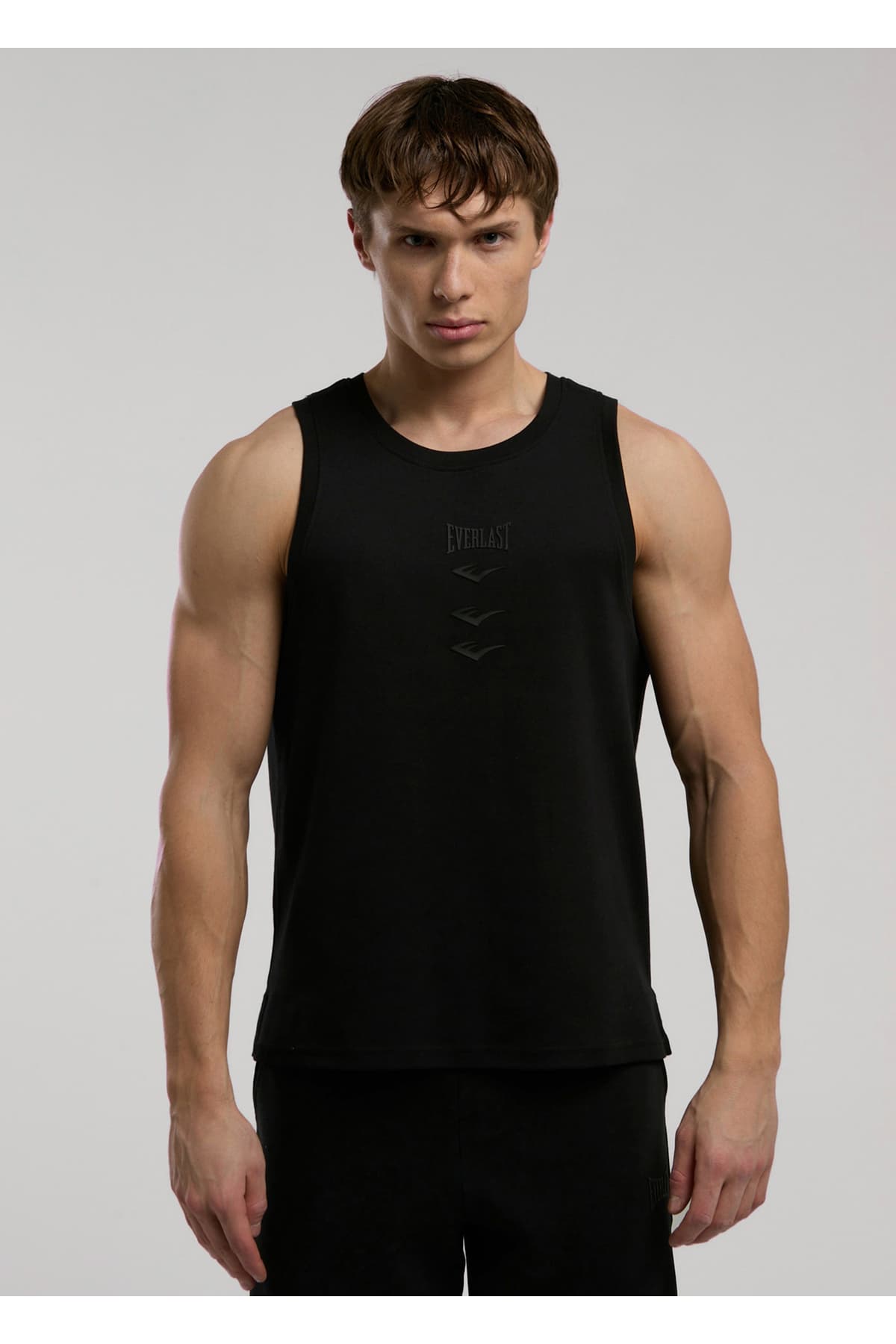 تیشرت ورزشی مردانه Everlast Ever Relaxed مشکی فیت معمولی یقه گرد تیشرت ورزشی مردانه Everlast Ever Relaxed مشکی فیت معمولی یقه گرد