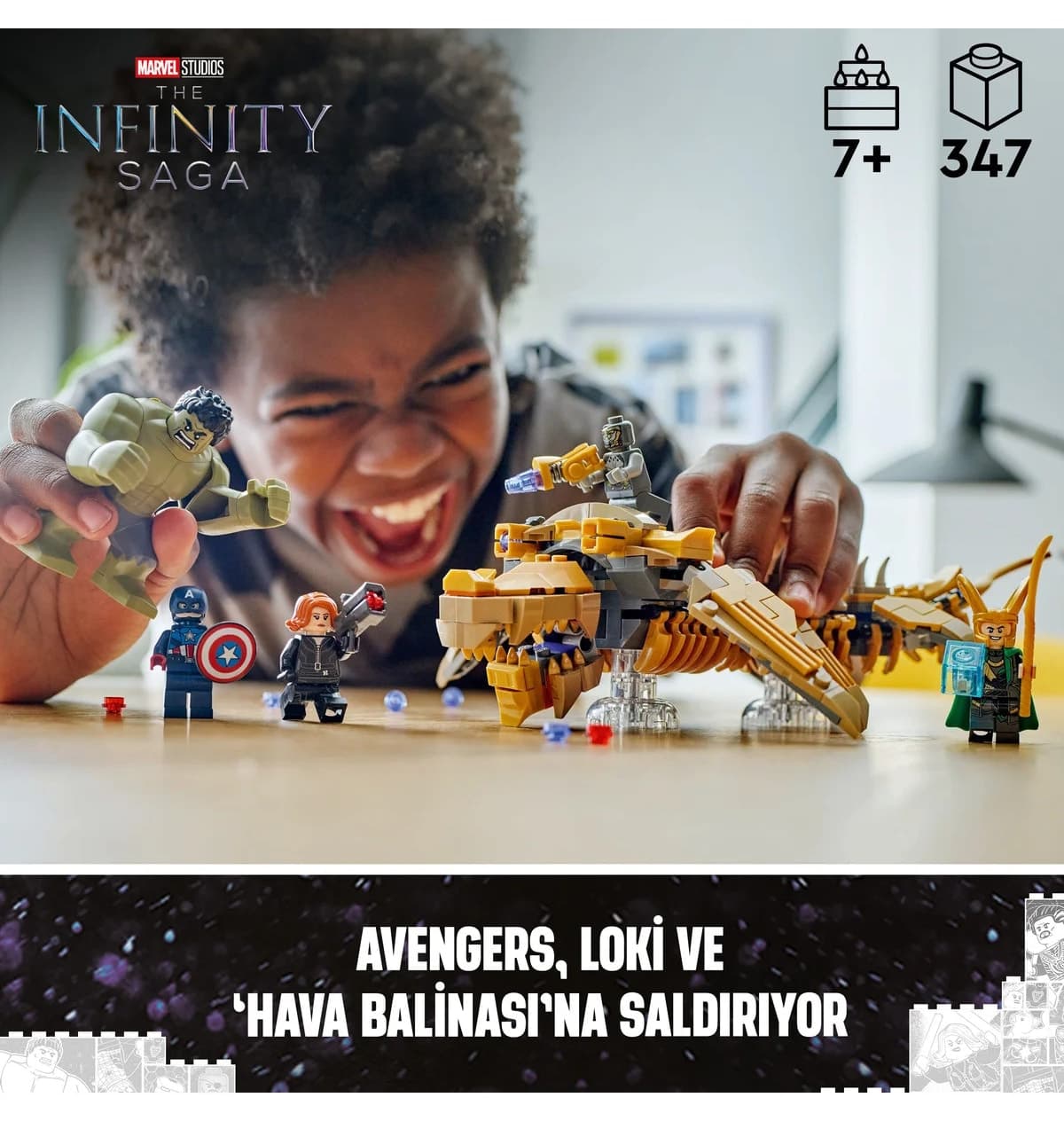 لگو Marvel Avengers خلاقانه علیه Leviathan مدل 76290 347P لگو Marvel Avengers خلاقانه علیه Leviathan مدل 76290 347P