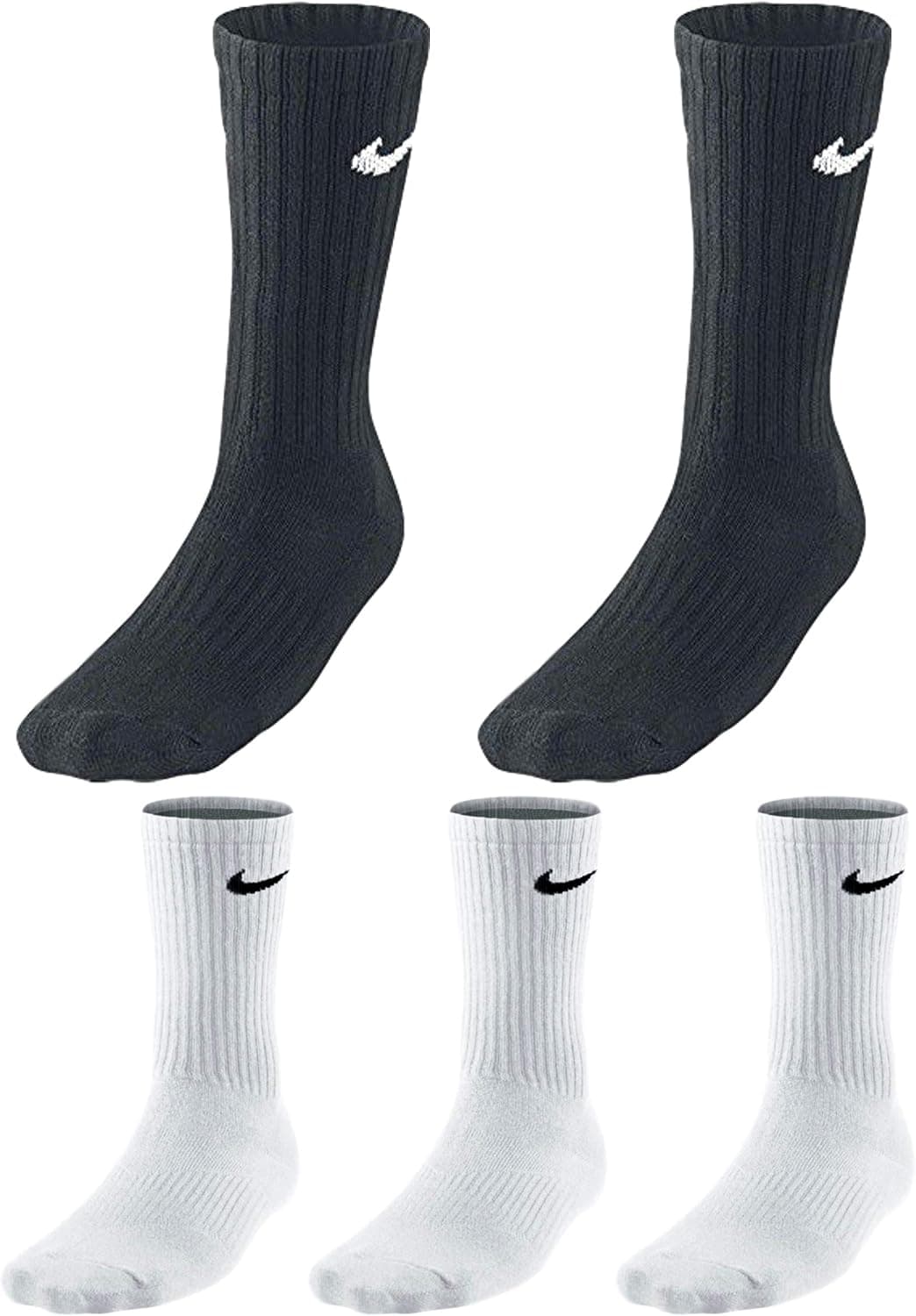 جوراب Nike بسته 3 تایی مدل V Cush Crew جوراب Nike بسته 3 تایی مدل V Cush Crew