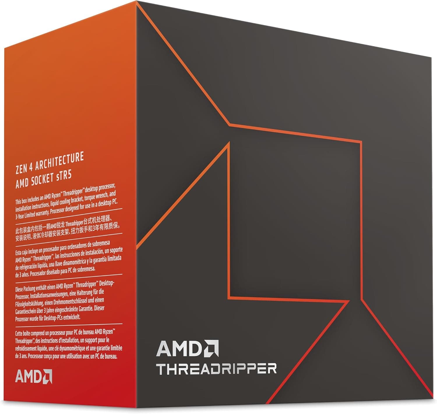 پردازنده AMD Ryzen Threadripper 7960X با ۲۴ هسته و ۴۸ رشته پردازنده AMD Ryzen Threadripper 7960X با ۲۴ هسته و ۴۸ رشته