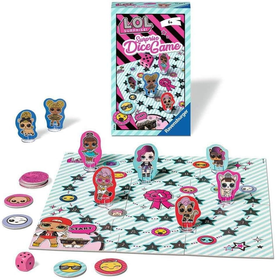 بازی رومیزی مسافرتی Ravensburger L.O.L.Surprise بازی رومیزی مسافرتی Ravensburger L.O.L.Surprise