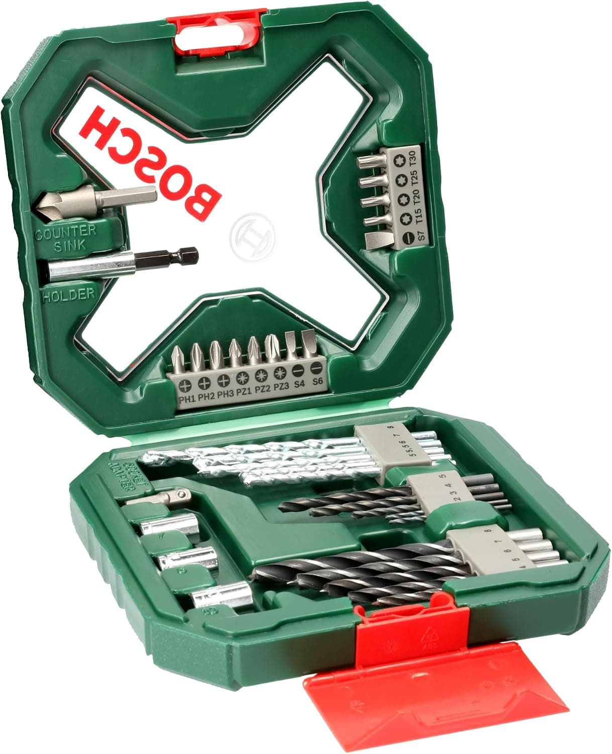 مجموعه لوازم جانبی Bosch X-Line ۵۰ عددی چندرنگ مدل 2607019327 مجموعه لوازم جانبی Bosch X-Line ۵۰ عددی چندرنگ مدل 2607019327