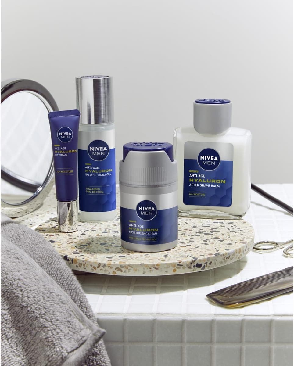 کرم دور چشم مردانه NIVEA MEN ضد چروک با هیالورونیک اسید 15ml کرم دور چشم مردانه NIVEA MEN ضد چروک با هیالورونیک اسید 15ml