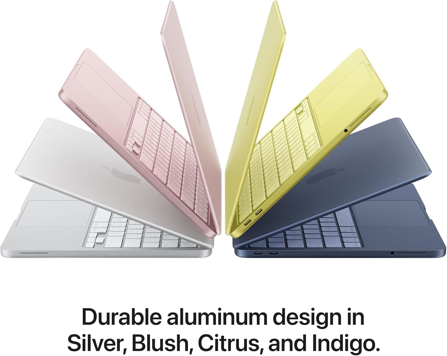 لپتاپ Apple با تراشه A18 Pro، نمایشگر Liquid Retina، حافظه یکپارچه 8GB، SSD 512GB، Touch ID، کیبورد عربی و رنگ نیلی مدل 2026 MacBook Neo 13 اینچی لپتاپ Apple با تراشه A18 Pro، نمایشگر Liquid Retina، حافظه یکپارچه 8GB، SSD 512GB، Touch ID، کیبورد عربی و رنگ نیلی مدل 2026 MacBook Neo 13 اینچی