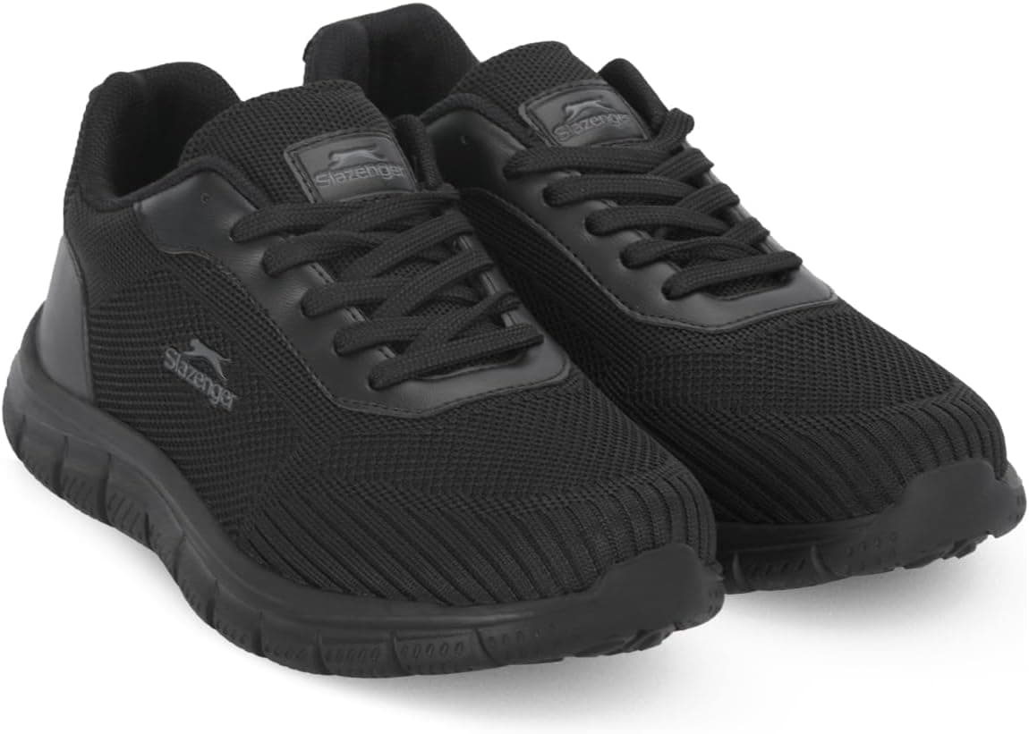 کفش ورزشی مردانه Slazenger مشکی/مشکی برای دویدن و پیادهروی مدل PAULO کفش ورزشی مردانه Slazenger مشکی/مشکی برای دویدن و پیادهروی مدل PAULO