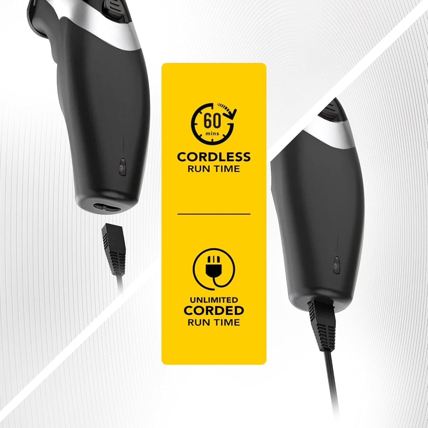 ماشین اصلاح موی سر مردانه Wahl Clip 'N Rinse شارژی و سیمی با سر قابل شستوشو مدل 9639-017 ماشین اصلاح موی سر مردانه Wahl Clip 'N Rinse شارژی و سیمی با سر قابل شستوشو مدل 9639-017