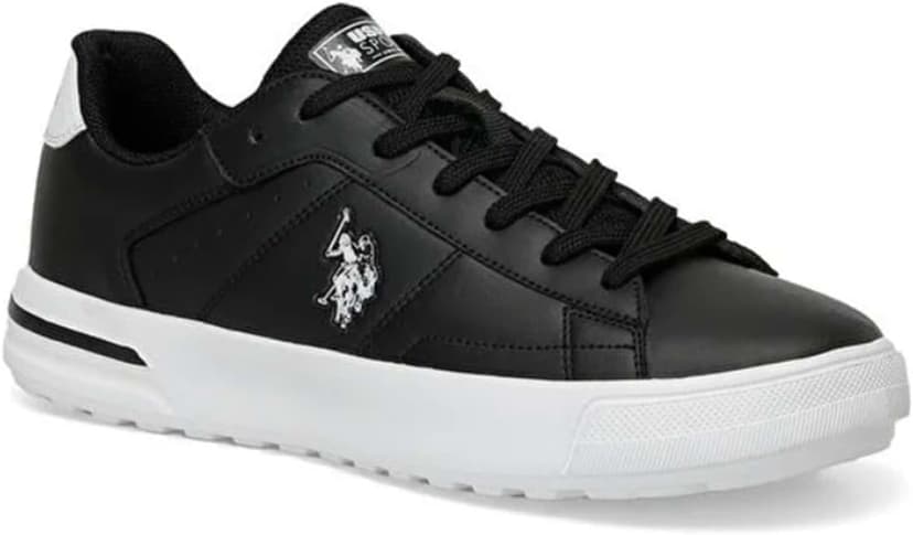 کفش ورزشی مردانه U.S. POLO ASSN. مدل Mango سیاه-سفید سایز 37 کفش ورزشی مردانه U.S. POLO ASSN. مدل Mango سیاه-سفید سایز 37