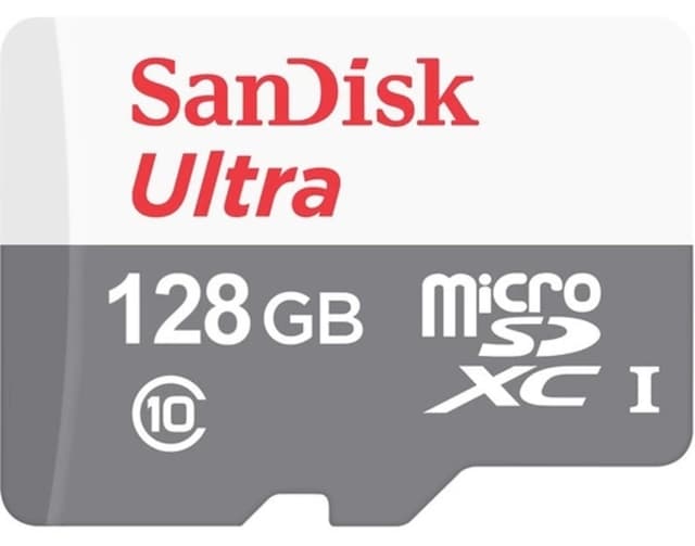 کارت حافظه microSDXC Sandisk Ultra ظرفیت 128GB رده C10 UHS-1 مدل SDSQUNR-128G-GN6MN کارت حافظه microSDXC Sandisk Ultra ظرفیت 128GB رده C10 UHS-1 مدل SDSQUNR-128G-GN6MN