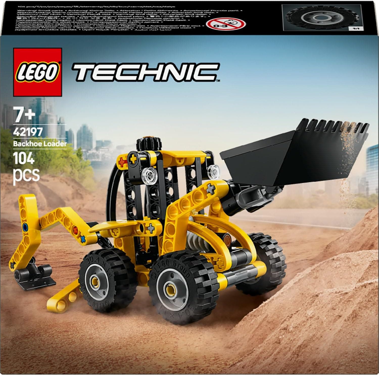لگو Technic بیلمکانیکی و لودر مدل 42197 لگو Technic بیلمکانیکی و لودر مدل 42197