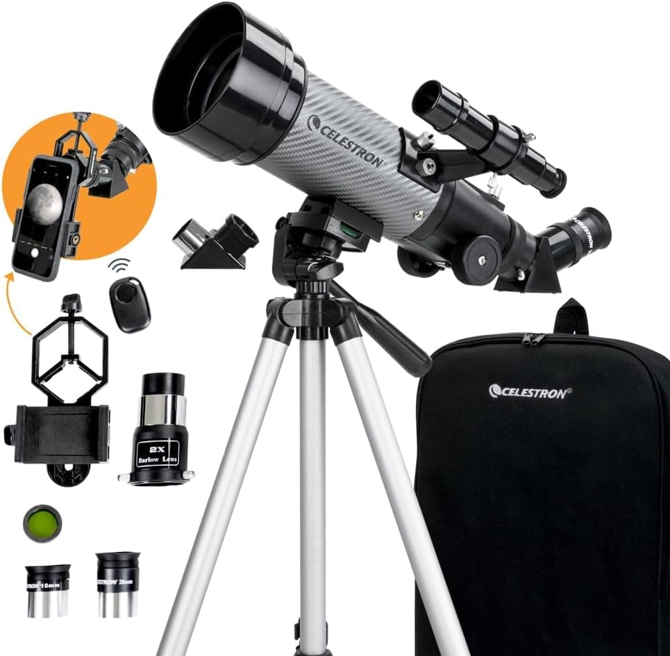تلسکوپ شکستی قابل حمل Celestron Travel Scope DX تلسکوپ شکستی قابل حمل Celestron Travel Scope DX