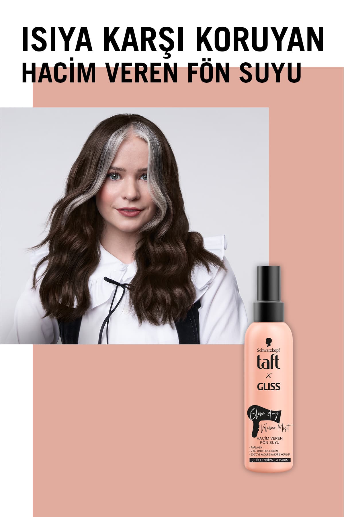 محلول حجمدهنده فون مو Taft X Gliss 150 ML محلول حجمدهنده فون مو Taft X Gliss 150 ML