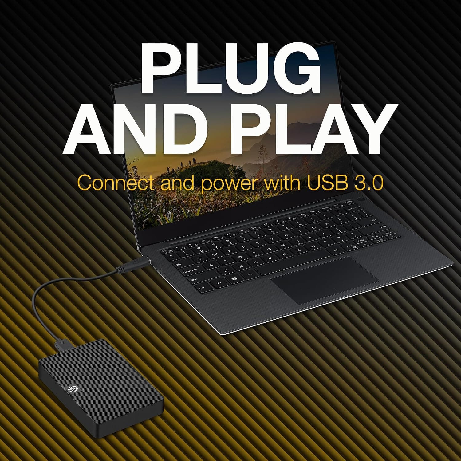 هارد دیسک اکسترنال قابل حمل Seagate Expansion، 4TB، 2.5 اینچی، USB 3.0، مناسب Mac و PC مدل STKM4000400 هارد دیسک اکسترنال قابل حمل Seagate Expansion، 4TB، 2.5 اینچی، USB 3.0، مناسب Mac و PC مدل STKM4000400