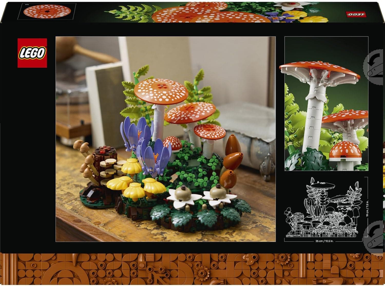 لگو Botanicals قارچهای جنگلی مدل 11505 لگو Botanicals قارچهای جنگلی مدل 11505