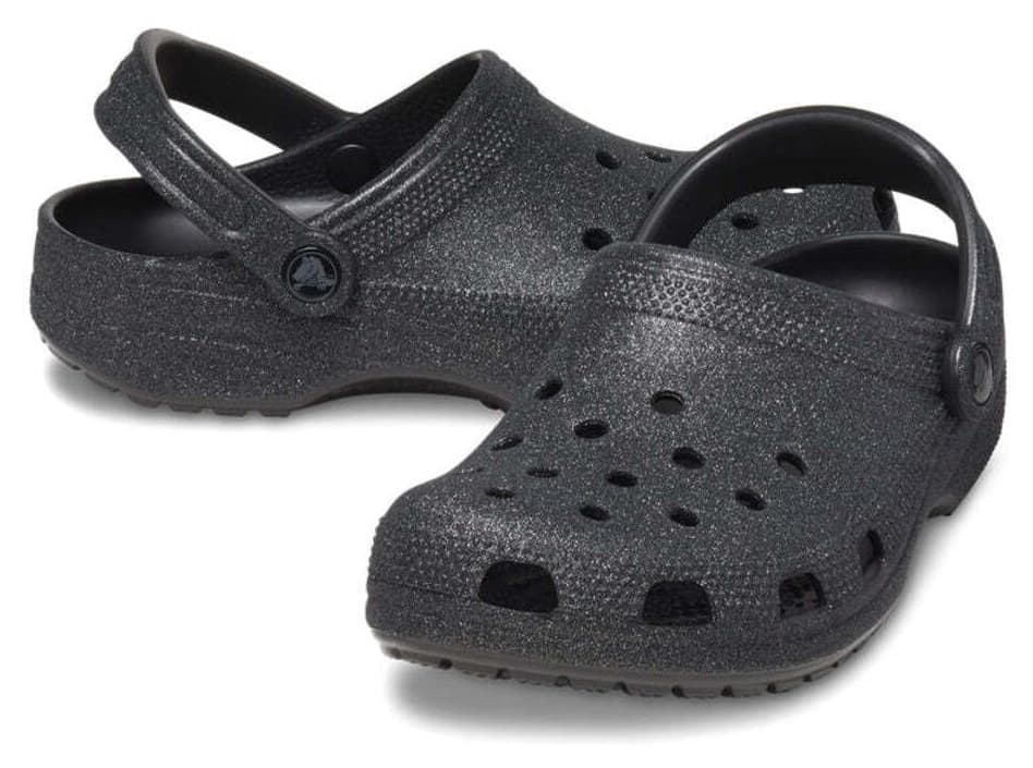 دمپایی زنانه Crocs پولکدار Classic Glitter Clog مدل 205942-0WH دمپایی زنانه Crocs پولکدار Classic Glitter Clog مدل 205942-0WH