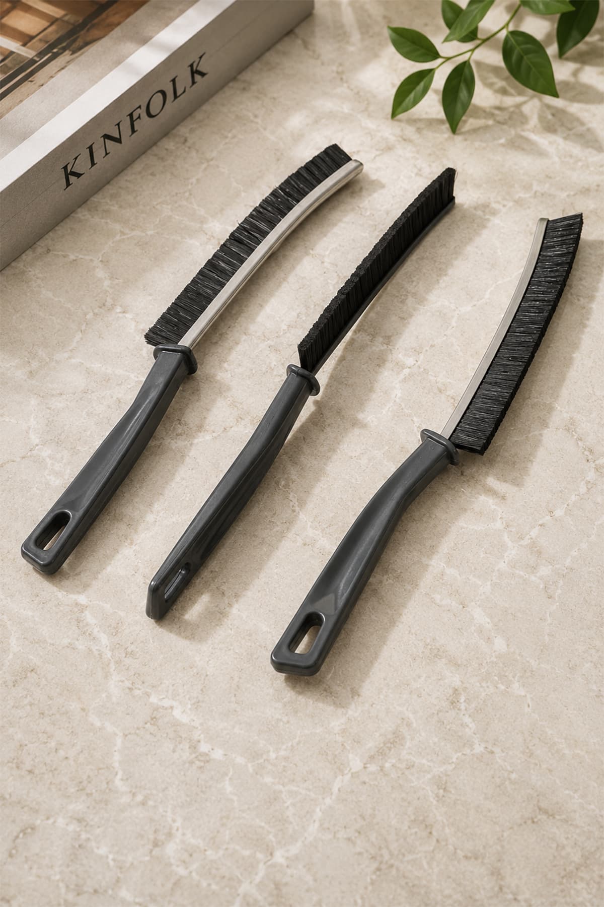 برس تمیزکننده چندمنظوره باریک MissClean بسته 2 عددی برای درز کاشی برس تمیزکننده چندمنظوره باریک MissClean بسته 2 عددی برای درز کاشی