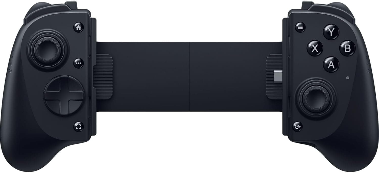 دسته بازی موبایل برای iPhone، گوشیهای هوشمند Android و تبلتهای 8 اینچی Razer Kishi V3 Pro، USB-C، جویاستیک ضدلغزش، مشکی دسته بازی موبایل برای iPhone، گوشیهای هوشمند Android و تبلتهای 8 اینچی Razer Kishi V3 Pro، USB-C، جویاستیک ضدلغزش، مشکی