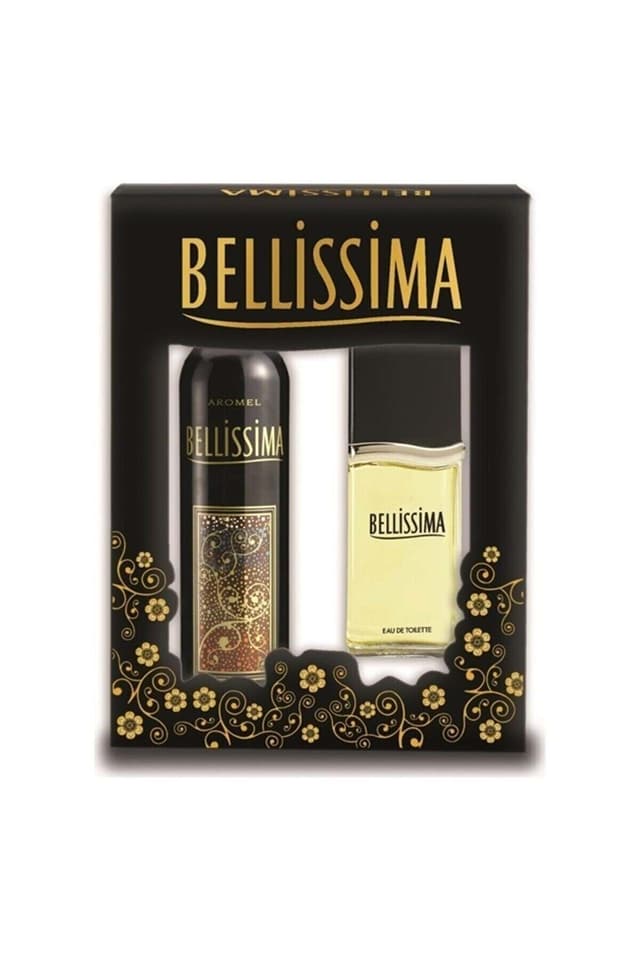 ست عطر زنانه Bellisima شامل ادوتویلت 60 ml و دئودورانت 150 ml ست عطر زنانه Bellisima شامل ادوتویلت 60 ml و دئودورانت 150 ml
