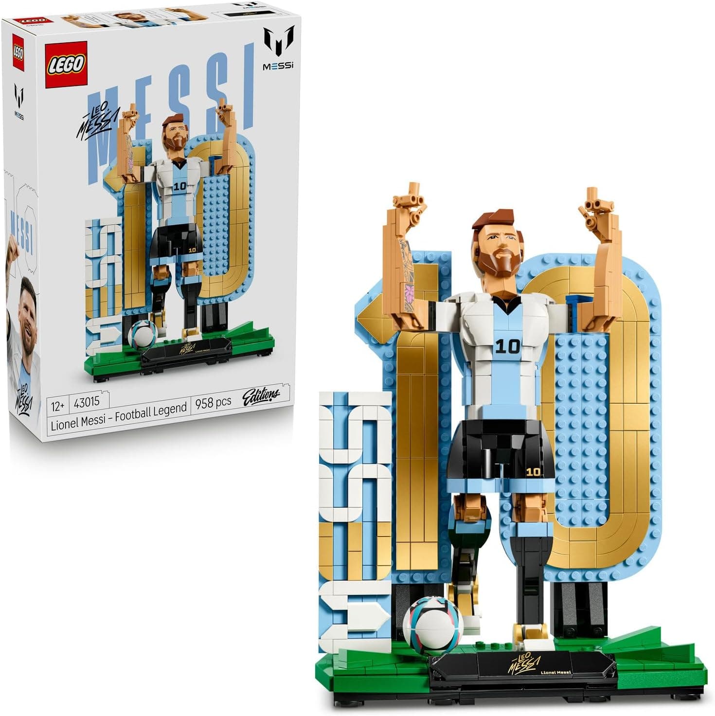 لگو Editions Lionel Messi افسانه فوتبال مدل 43015 لگو Editions Lionel Messi افسانه فوتبال مدل 43015
