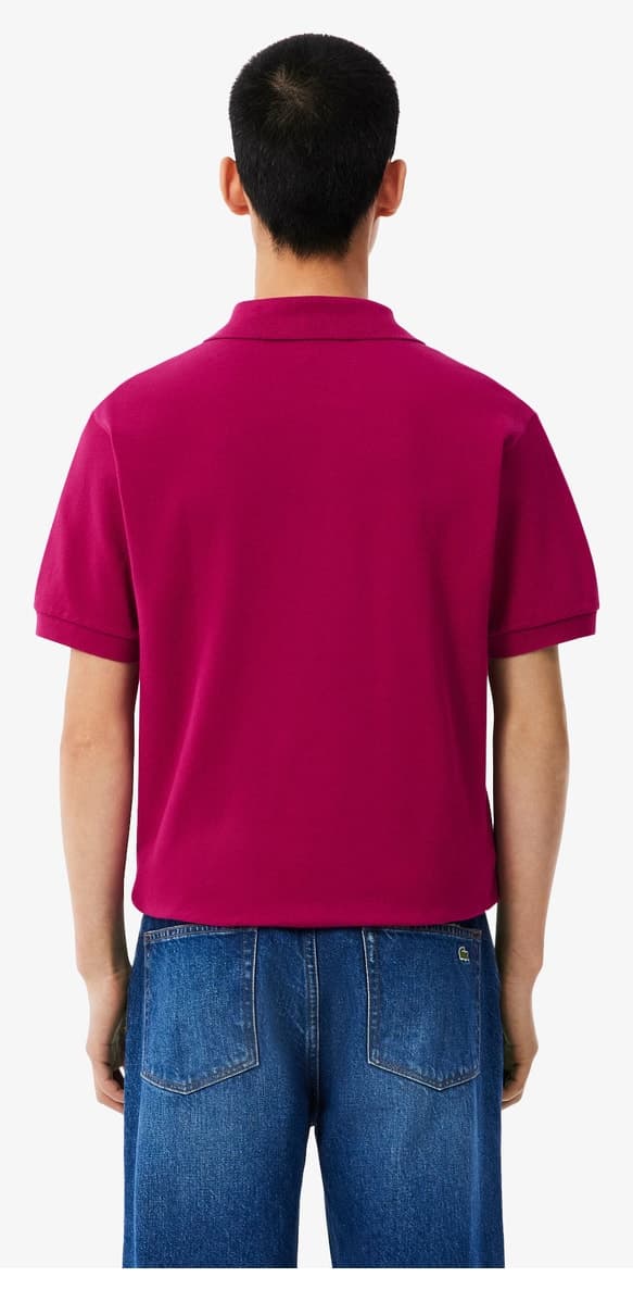 پولو شرت مردانه Lacoste فیت کلاسیک صورتی مدل L.12.12 پولو شرت مردانه Lacoste فیت کلاسیک صورتی مدل L.12.12