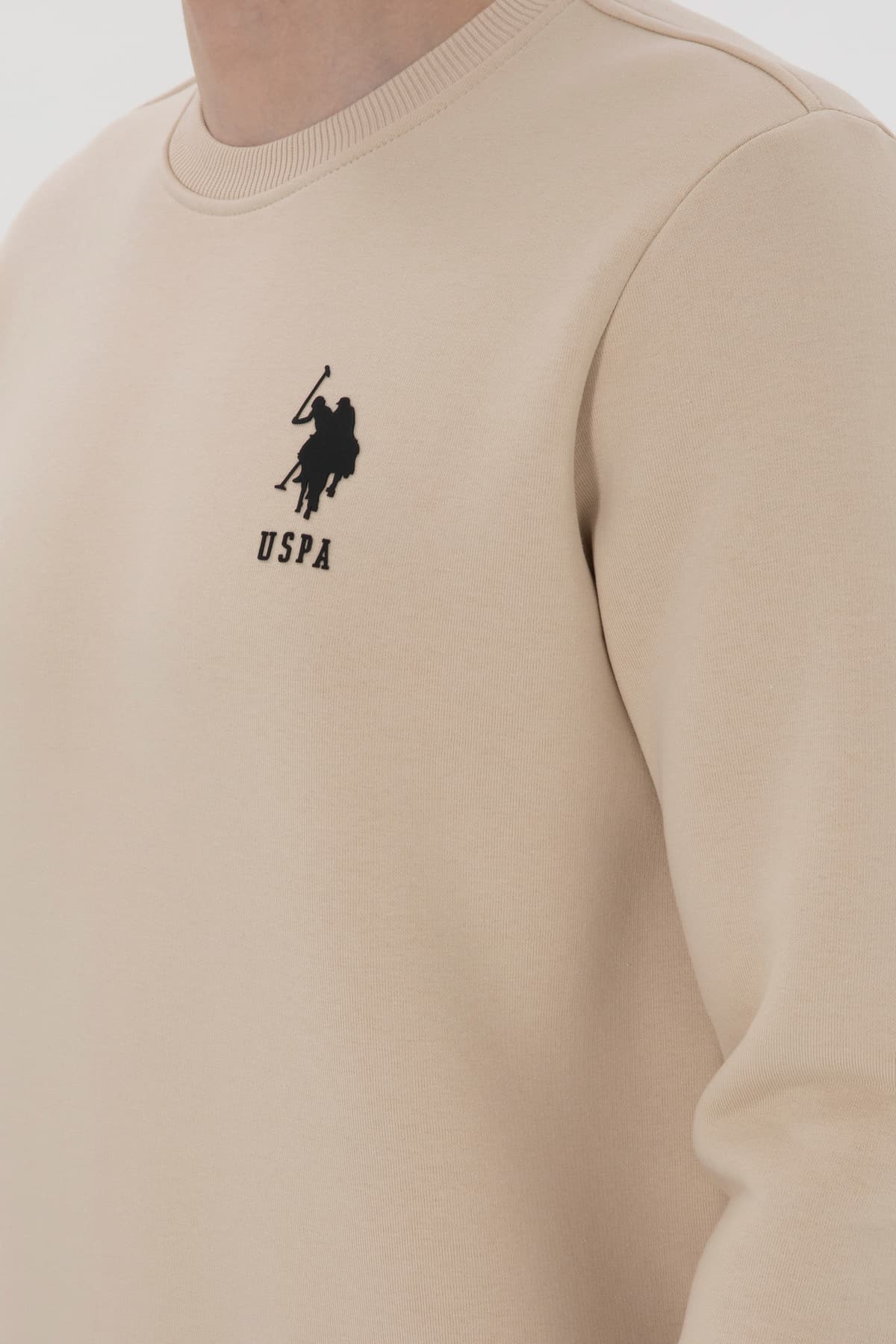 سویشرت مردانه U.S. Polo Assn. یقه گرد فیت معمولی سنگی مدل 50292596-VR049 سویشرت مردانه U.S. Polo Assn. یقه گرد فیت معمولی سنگی مدل 50292596-VR049