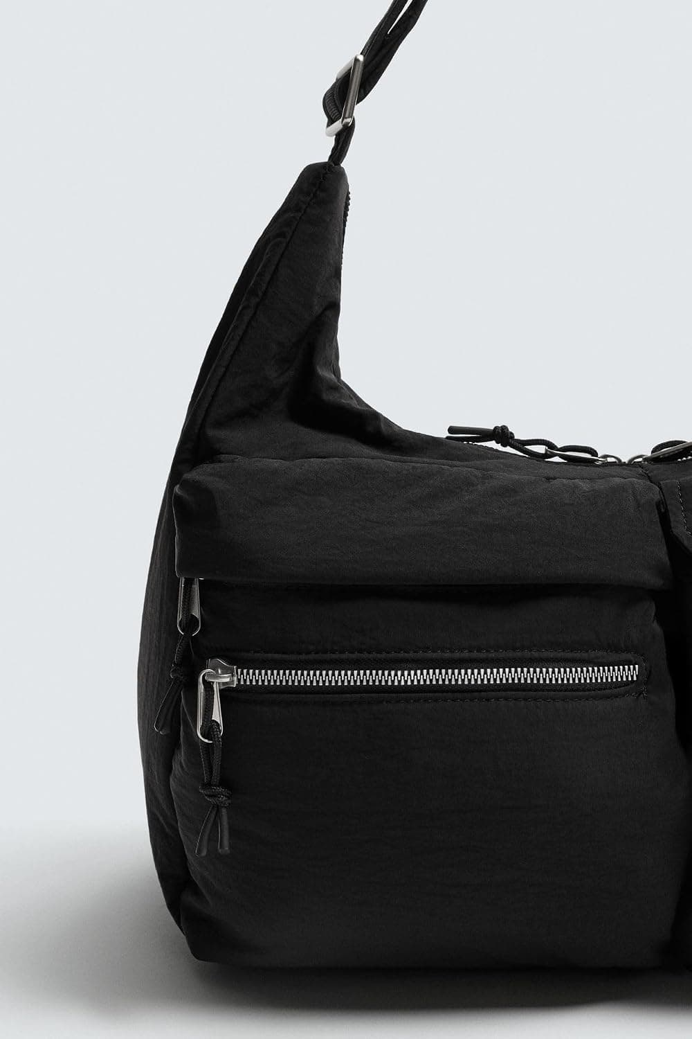 کیف تکنیکال چندجیبی Zara مشکی سایز استاندارد کیف تکنیکال چندجیبی Zara مشکی سایز استاندارد