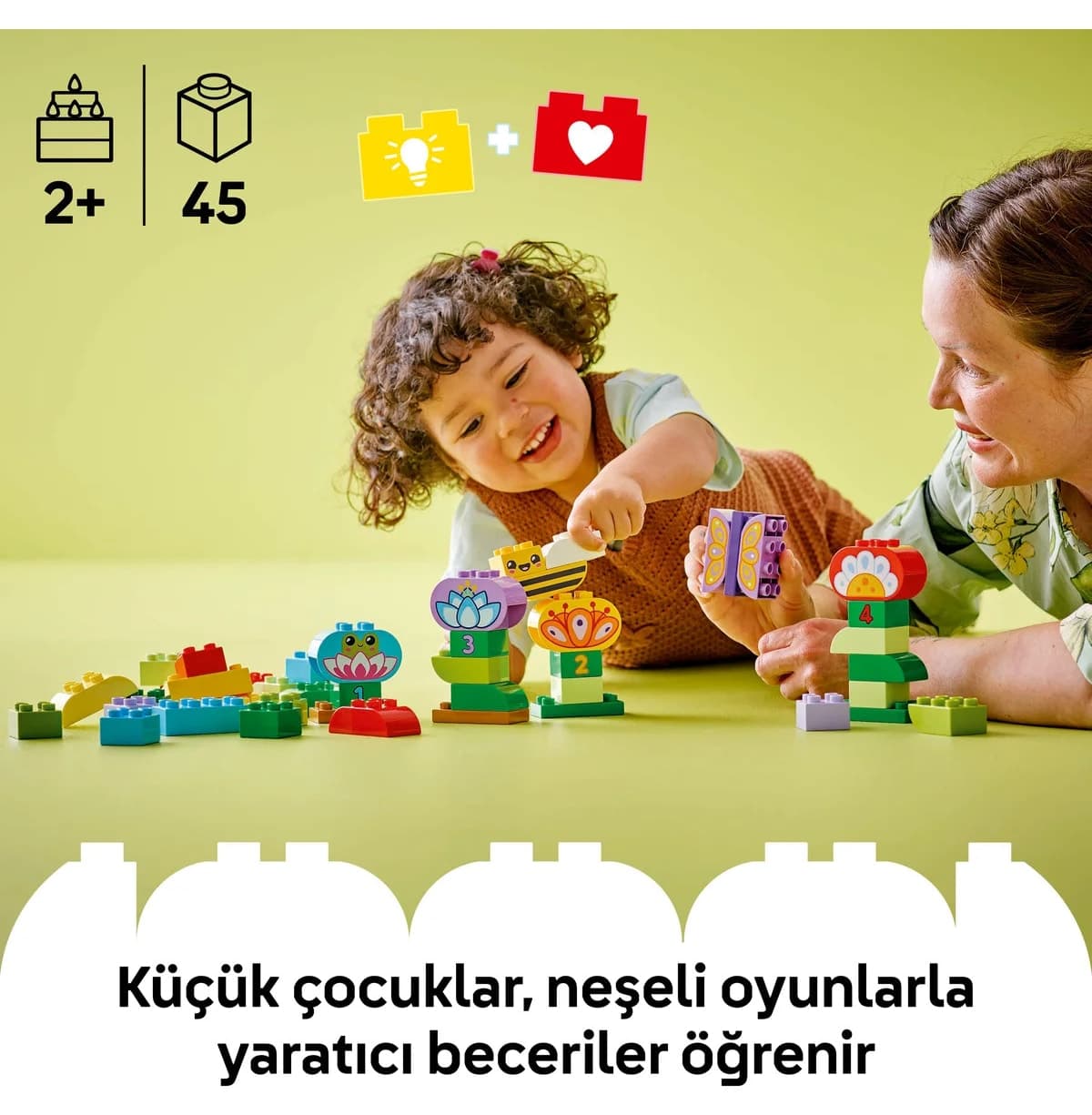 لگو DUPLO باغ و گل خلاقانه مدل 10444 ۴۵ قطعه لگو DUPLO باغ و گل خلاقانه مدل 10444 ۴۵ قطعه