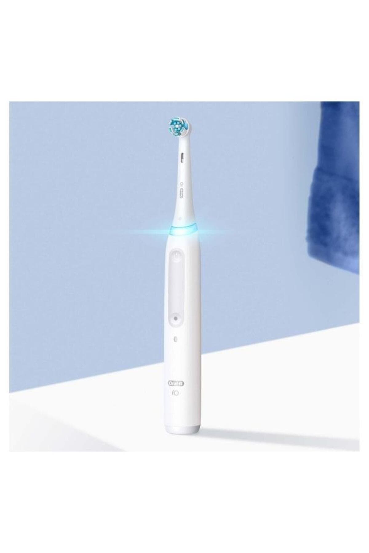 ست مسواک شارژی Oral-B دو عددی مشکی مات و سفید مدل iO 4 ست مسواک شارژی Oral-B دو عددی مشکی مات و سفید مدل iO 4