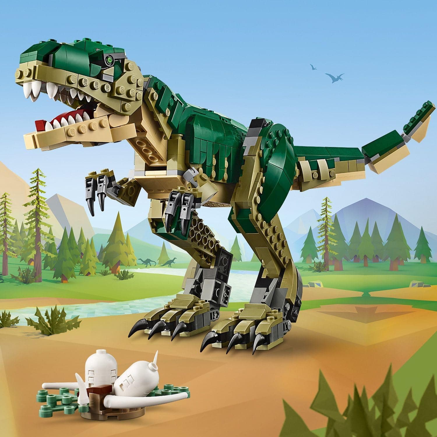 لگو Creator 3in1 مدل T. rex 31151 لگو Creator 3in1 مدل T. rex 31151