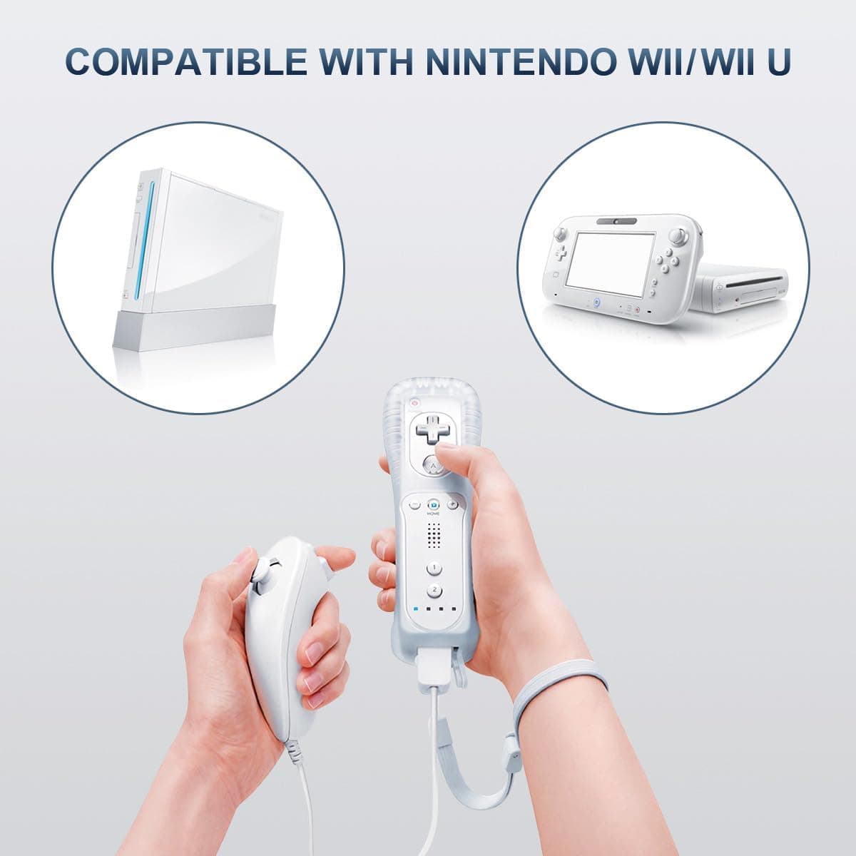 دسته بازی کنترلر FASIGO مدل Wii بسته 2 عددی دسته بازی کنترلر FASIGO مدل Wii بسته 2 عددی