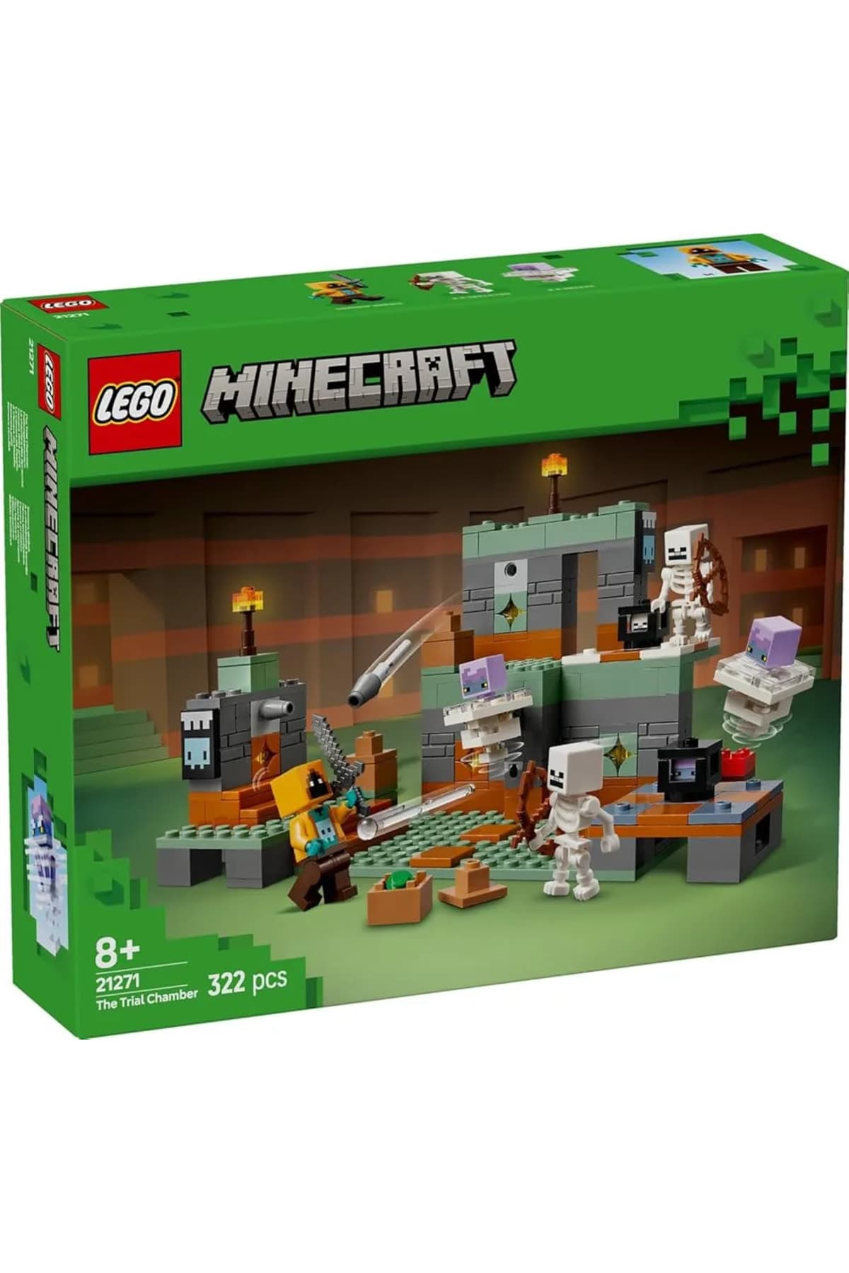 لگو Minecraft اتاق آزمایش مدل 21271 لگو Minecraft اتاق آزمایش مدل 21271