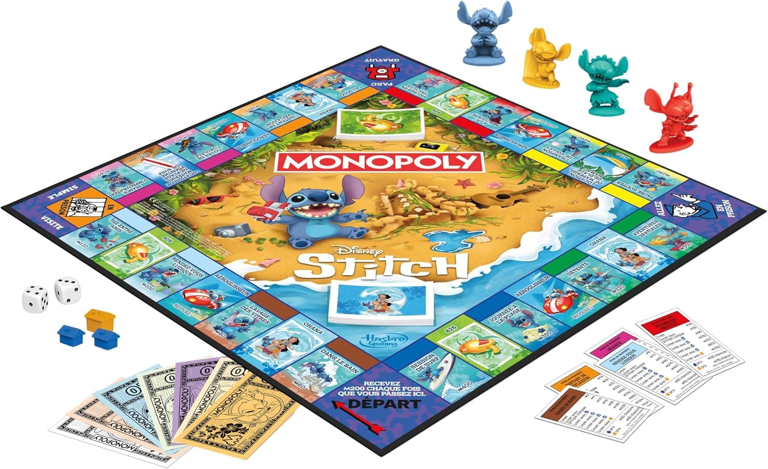 بازی رومیزی Disney Stitch Monopoly نسخه انگلیسی بازی رومیزی Disney Stitch Monopoly نسخه انگلیسی