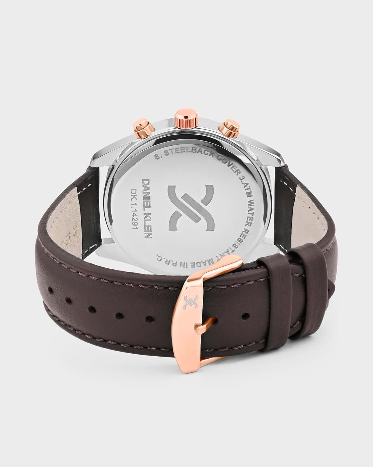 ساعت مچی مردانه Daniel Klein با صفحه نقرهای و بند چرمی مدل DK.1.14291-1 ساعت مچی مردانه Daniel Klein با صفحه نقرهای و بند چرمی مدل DK.1.14291-1